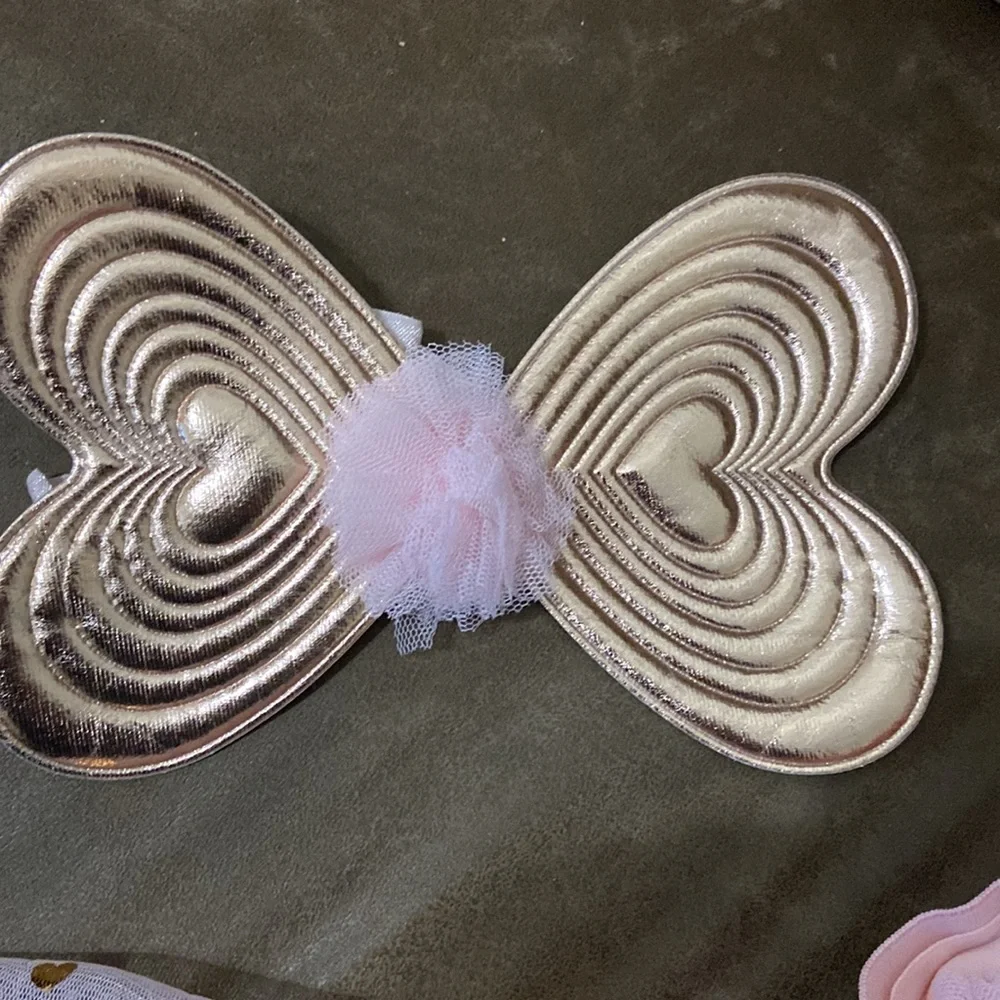 Baby dress up outfit tutu and wings